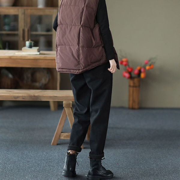 Spring, autumn and winter pure cotton fleece-lined thick harem pants women's new high waist slimming plus size chubby girl warm casual pants