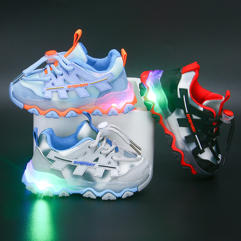 Children's baby shoes 1 year old 6 years old 2022 new boys and girls sports shoes soft bottom breathable baby toddler shoes