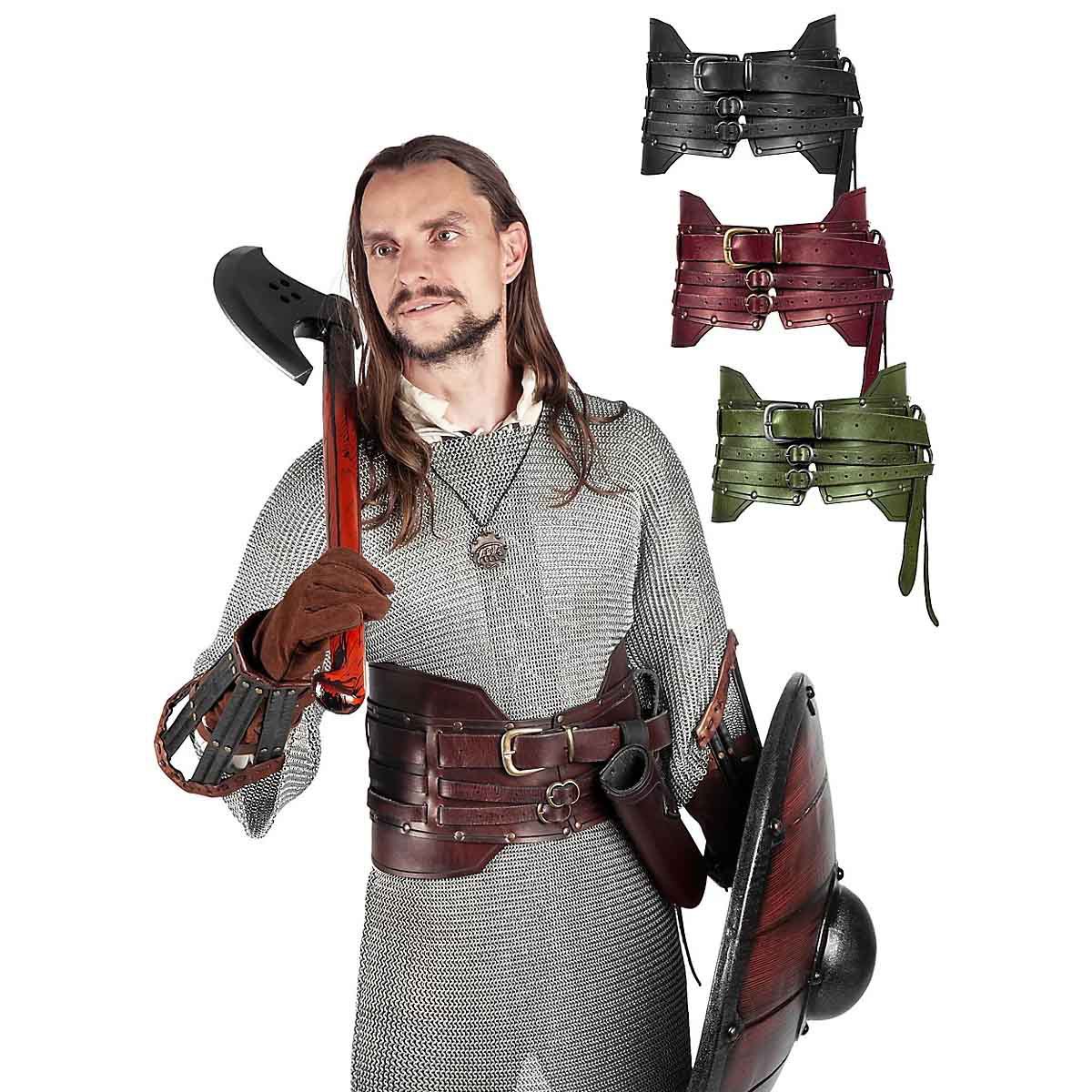 Cross-border e-commerce Amazon AliExpress hot sale Medieval Renaissance battle Knight PU waist seal belt belt