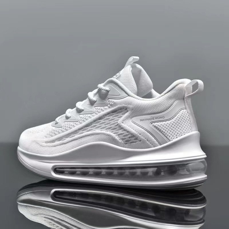 Men's sports shoes 2024 cross-border new air cushion height breathable running shoes trend of foreign trade men's shoes father shoes