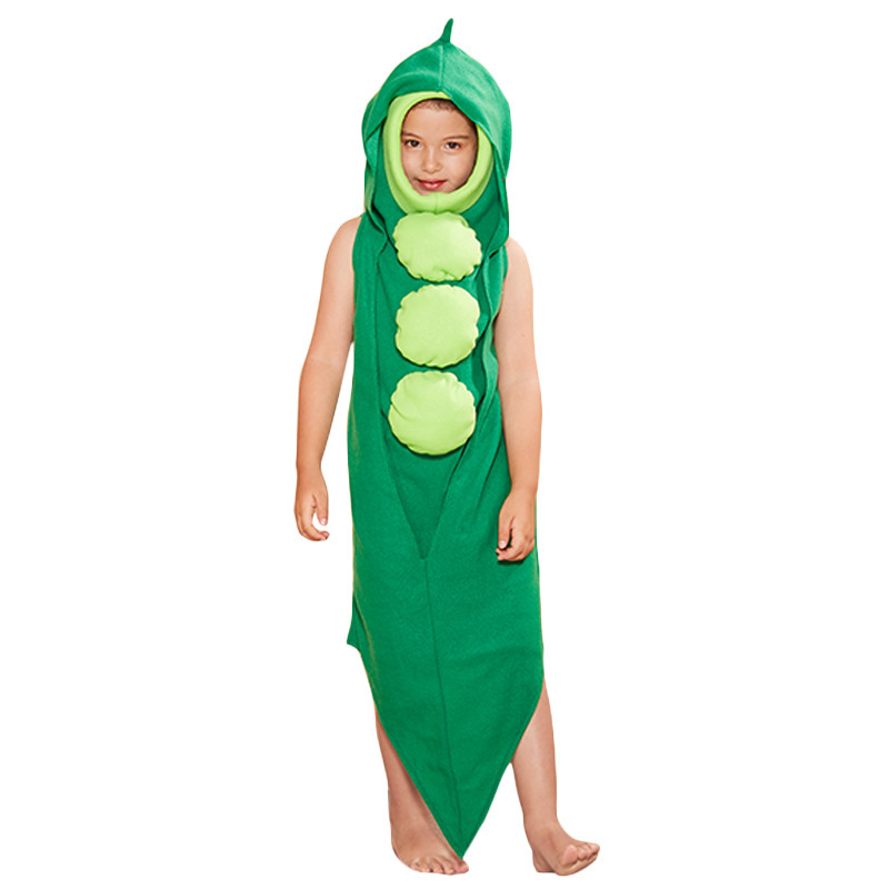 Halloween Carnival Performance Clothing Party Stage cosplay cosplay Pea One-Piece Sponge Clothing