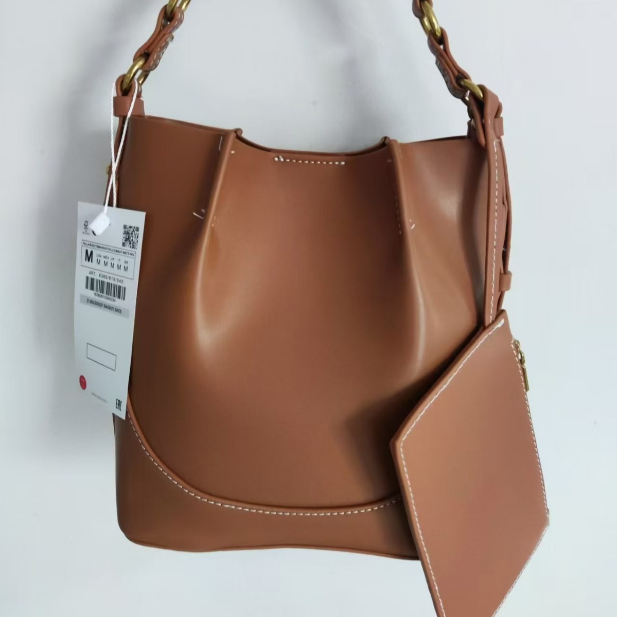 Z Home Bag 2024 New Large Capacity Wide Shoulder Strap Shoulder Handbag Crossbody Bucket Bag shoulder Bag