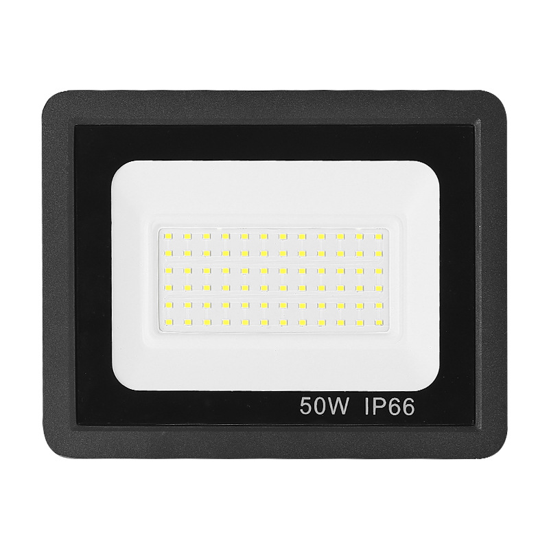 Small apple floodlight ultra-thin 100W outdoor lighting floodlight 200W engineering waterproof floodlight cross-border in stock