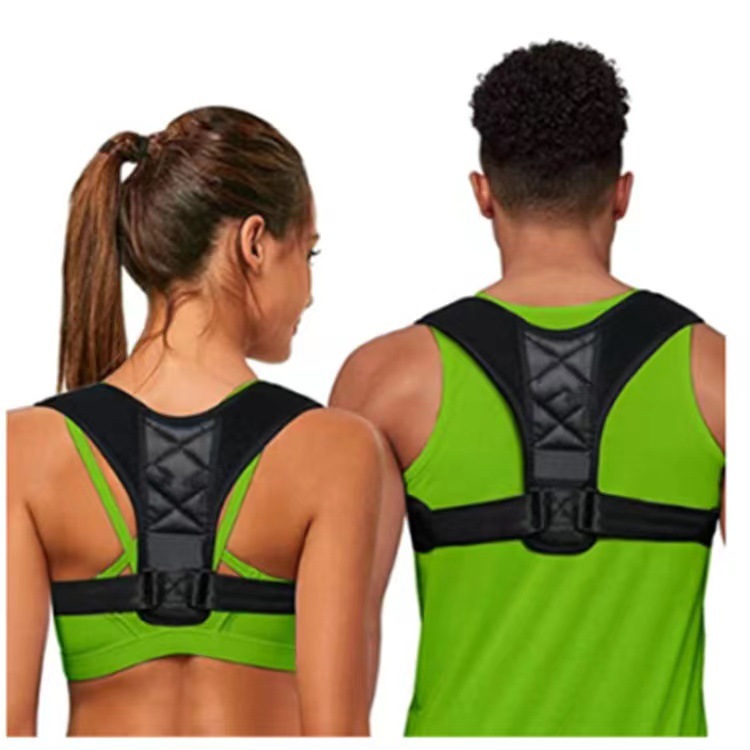 Back humpback correction belt breathable anti-Humpback sitting posture correction corrector clavicle freely adjustable correction belt