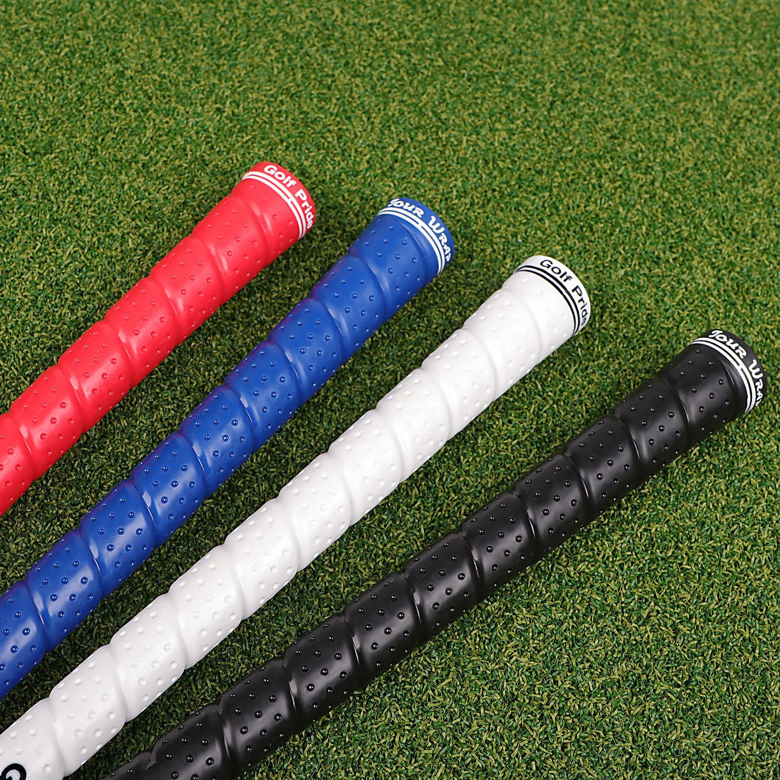 New Tour Wrap Rubber Golf Grip Multi-size Optional Golf Club Grip in stock Straight Hair