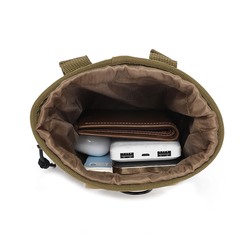 Outdoor Military Fan Tactical Bag Outdoor Camping Accessories Supplies Bag Molle Small Recycling Bag Accessories Waist Bag