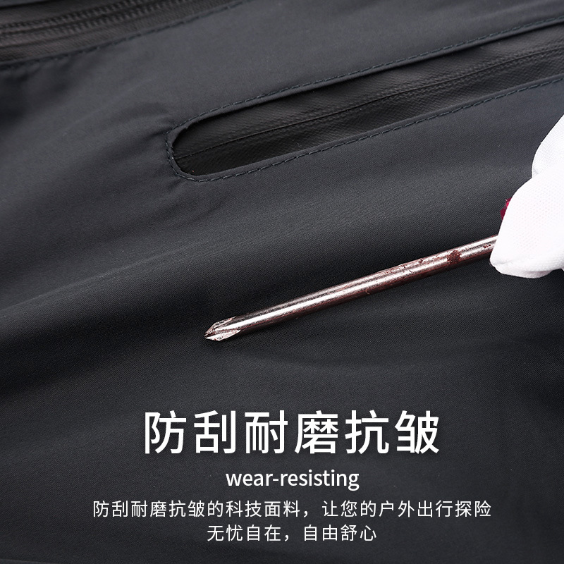 2023 new jacket men's outdoor sports windproof waterproof mountaineering couple jacket wear-resistant women's one-piece delivery