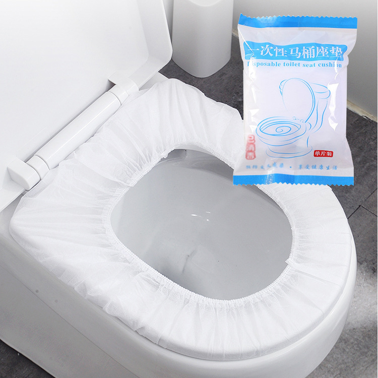 Disposable Toilet Mat Wholesale Hotel Homestay Non-woven Toilet Cover Portable Pregnant Women Disposable Toilet Mat