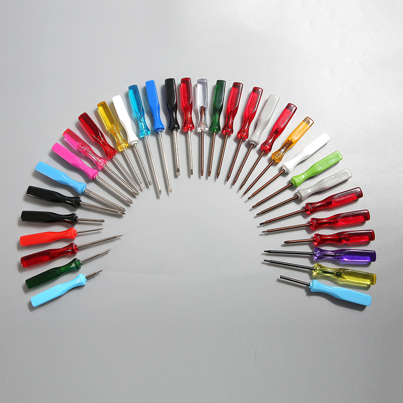 Square screwdriver transparent cross one-word plum blossom five-corner mini screwdriver screwdriver screwdriver screwdriver screwdriver