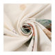 Spring and summer polyester ammonia four-sided elastic jacquard fabric stretch plant printed fabric fashion Hanfu skirt fabric wholesale