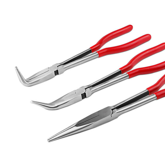 11 inch red handle clamp red Crucible clamp melting bowl clamp melting bowl clamp Crucible clamp straight mouth 45 degrees 90 degrees