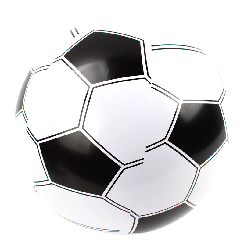 New children's toy balloon PVC inflatable football inflatable small Football children racket ball factory wholesale
