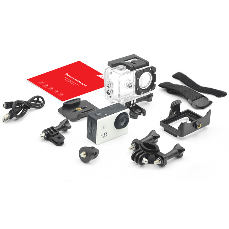 Cross-border outdoor sports camera waterproof diving camera multifunctional waterproof shell underwater sports DV camera