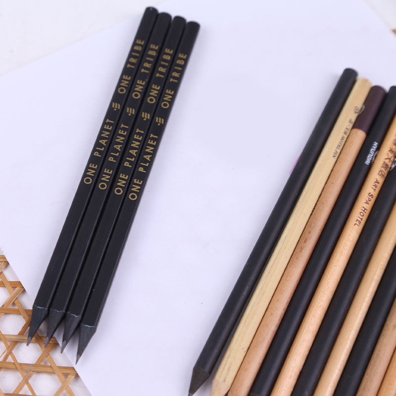 Customized advertising creative gift pencil logo customizable triangle hexagonal four-corner Pen Holder