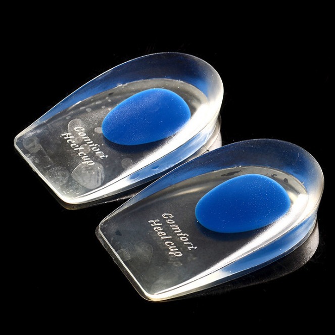 Heel pad silicone heel cup anti-foot pain comfortable insole bone Thorn heel fascia shock-absorbing insole