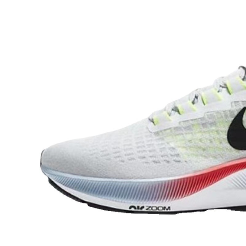 Putian Pegasus 37 Moon Laying 38 Generation Running Shoes White Rainbow zoom Shock-cushioning Breathable Training Sports Couple Men's and Women's Shoes