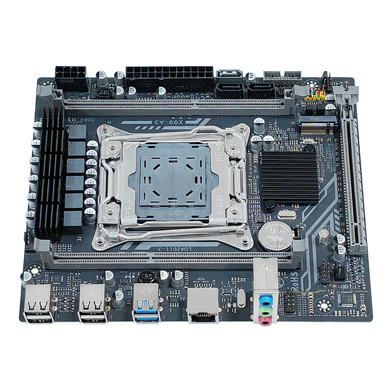 真新しい X99-s デスクトップミニコンピュータマザーボード 2011-3 ピン D3 メモリ 2666 2678 V3 Cpu|undefined