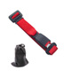 Red press buckle pregnant women safety belt (non-woven bag)