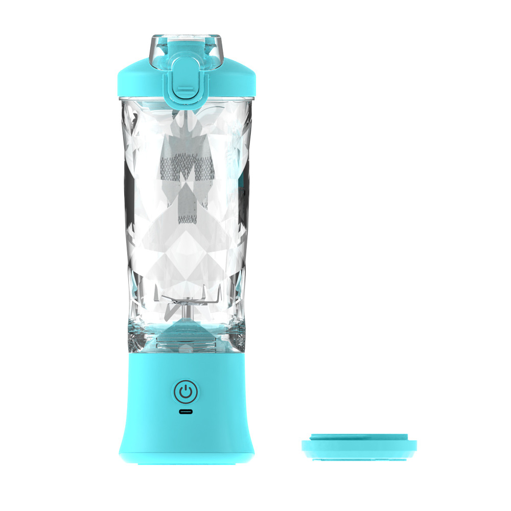 Cross-border Amazon New Juice Cup 600ml Portable Juicer Strong Motor Crushed Ice Juicer