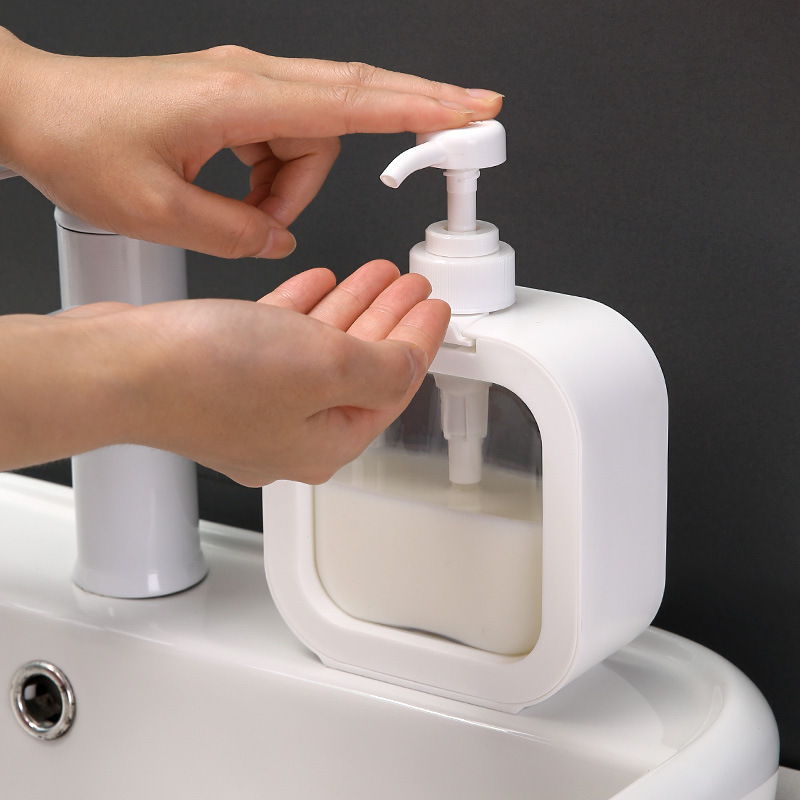 Shampoo shower gel sub-bottle pressing lotion laundry detergent hand sanitizer bottle high color value detergent empty bottle
