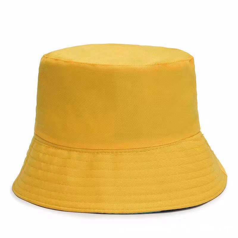 Factory wholesale fisherman hat outdoor printed logo embroidery sunshade sun protection parent-child travel hat big hat brim big head circumference