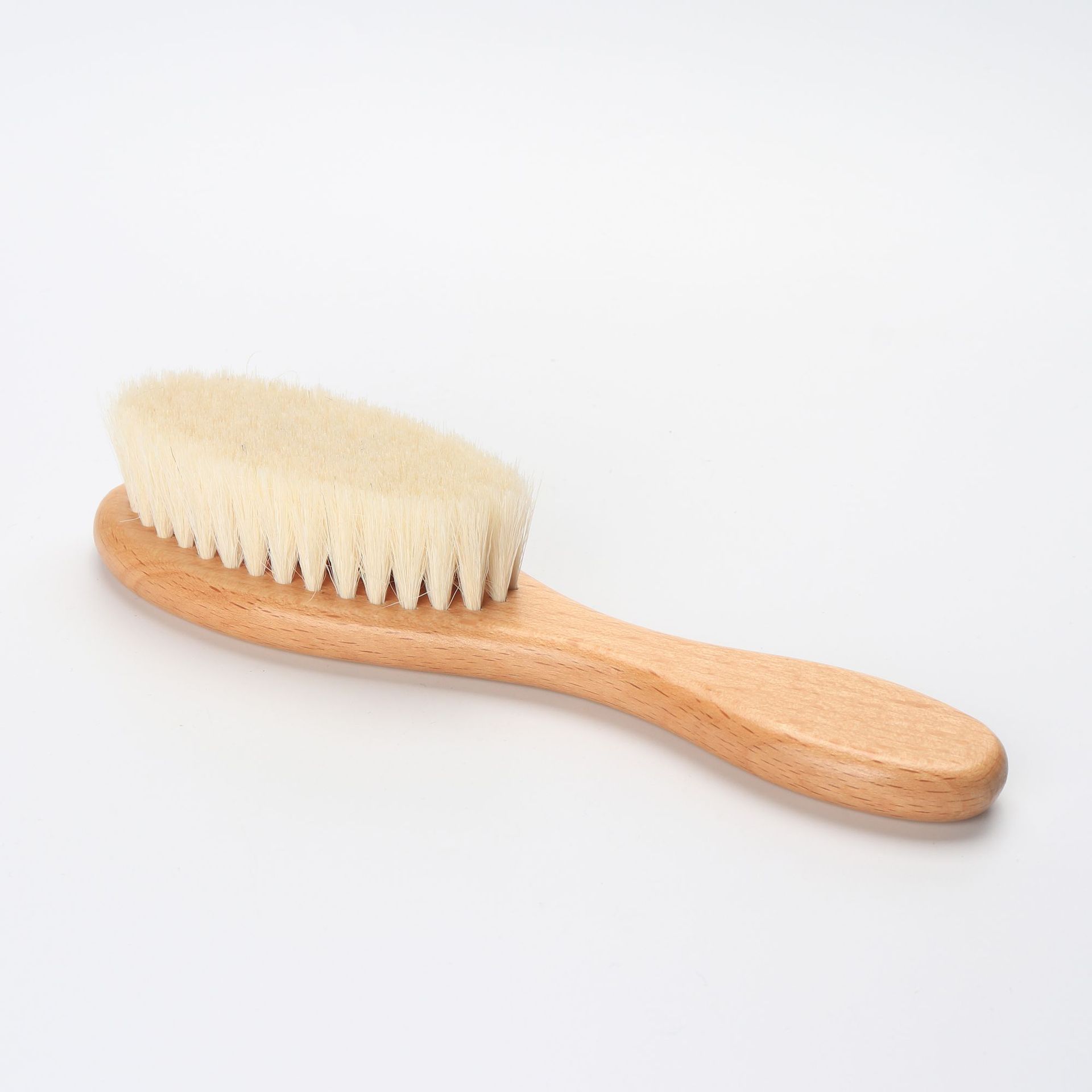 Beech Wool Brush Baby Brush Bath Brush Air Capsule Comb Massage Air Cushion Comb Beech Wool Flat Comb Hair Comb Massage Wooden Comb