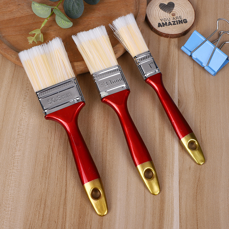 Wholesale multi-model wooden handle paint brush affordable set brush cleaning dust brush Thailand 20 baht