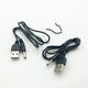 USB to DC3.5 * 1.35 charging line two-core power cord round hole mobile phone microphone audio line data line