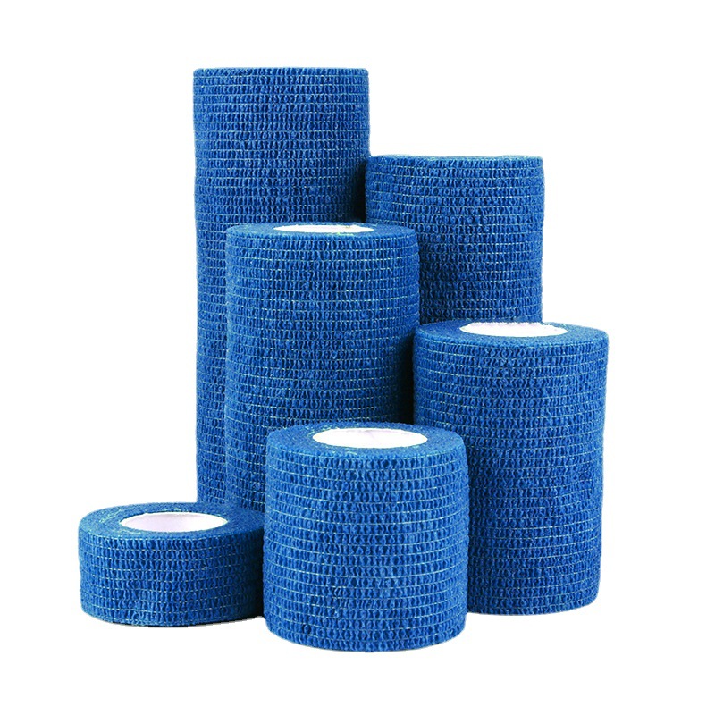 Factory non-woven anti-wear finger student self-adhesive elastic bandage Sports Pet writing finger protection bandage wholesale
