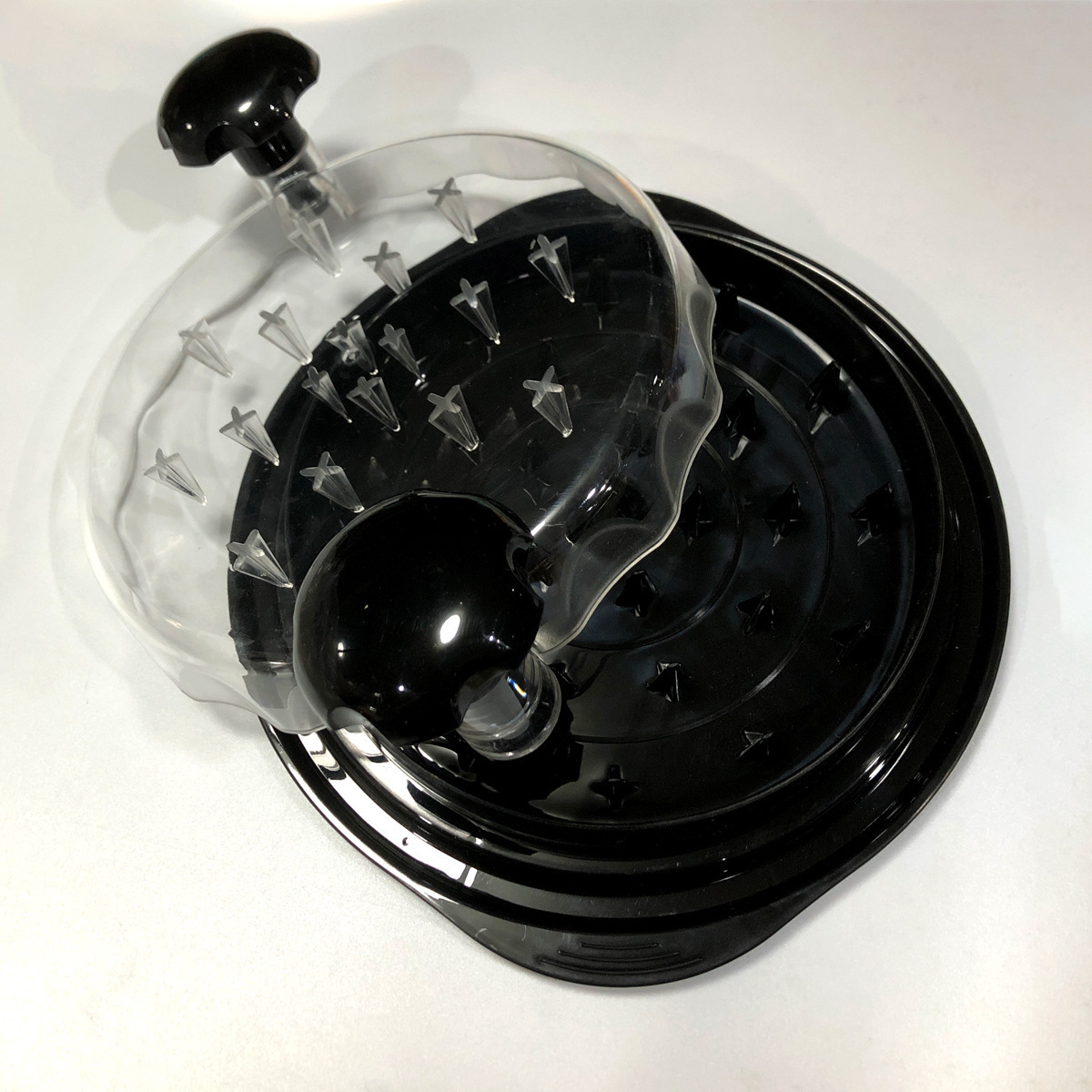 Chicken Shredder machine shredding meat shredding stuffing machine with transparent lid