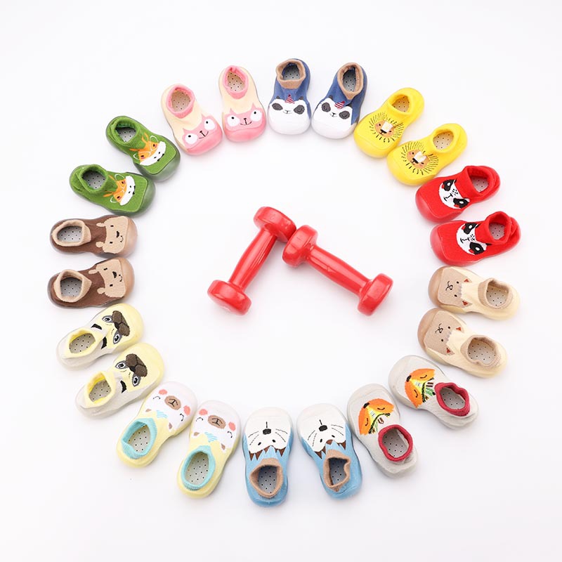 22 cartoon Three-dimensional dispensing low-top Baby Boat socks shoes baby small and medium children floor socks shoes baby toddler shoes