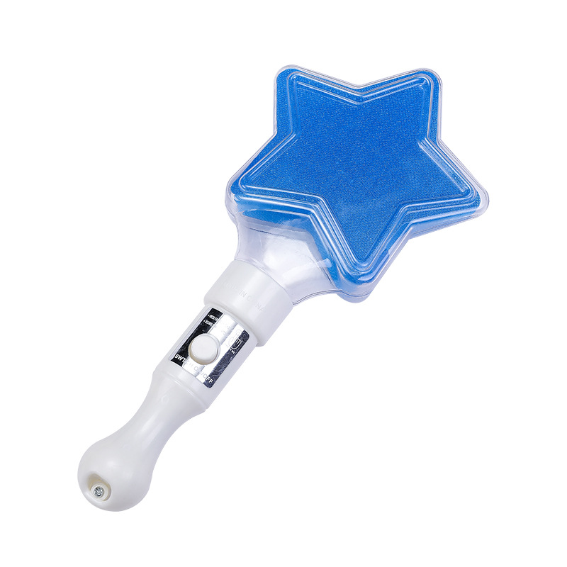 Five-pointed star electronic glow stick toy small five-pointed star glow stick wholesale concert flash cheer props should help