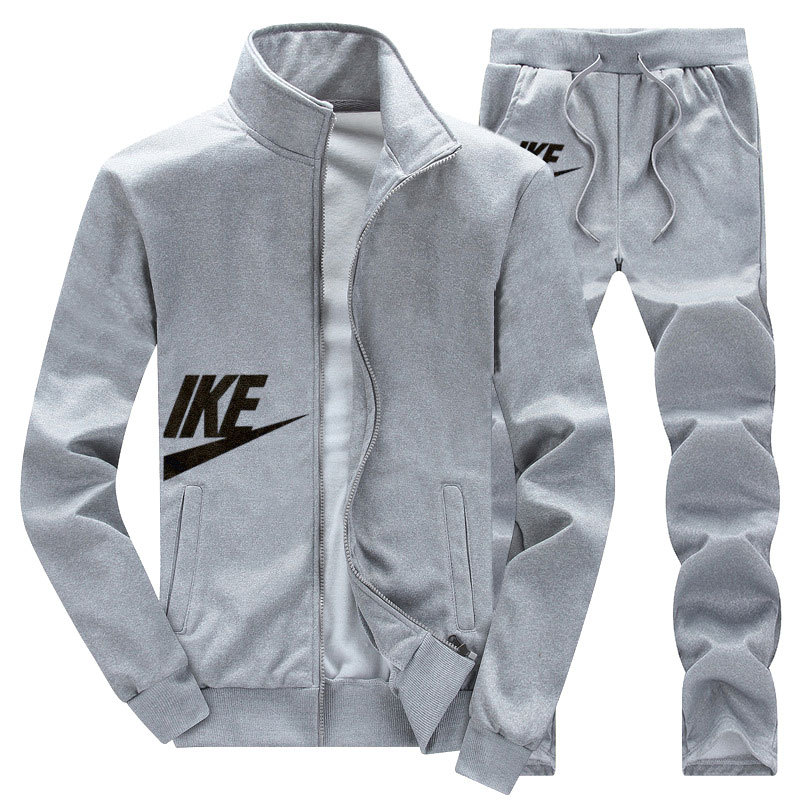 M-8XL Autumn suit Men's 2025 New Korean Fashion Men's Casual Sports suit Long Sleeve Two-Piece Set