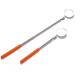 50mm round multi-directional inspection mirror telescopic reverse viewpoint inspection mirror section 2 can be stretched 360 degrees rotation now