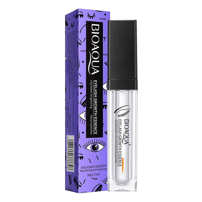 Full English BIOAOUA Eyelash Moisturizing Liquid Curled Eyelash Thick Long Not Easy to Leave Cross-border Foreign Trade Wholesale