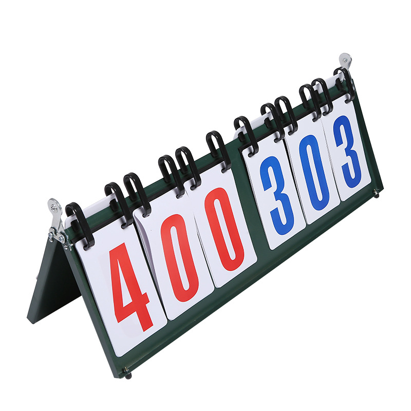 Basketball Scoreboard Scoreboard Flip Card Game Flip Card Scoreboard Table Tennis Counting Points Score Card