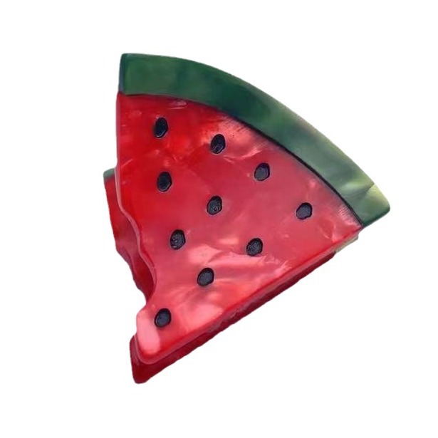 Commerce extérieur nouvelle épingle à cheveux en acétate de fruits fraise dessin animé accessoires pour cheveux ins haute qualité mignon épingle à cheveux y2g dopamine_voghion.com