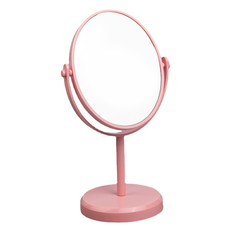 Desktop makeup mirror girls mirror dresser makeup mirror rotatable princess mirror plastic small mirror wholesale