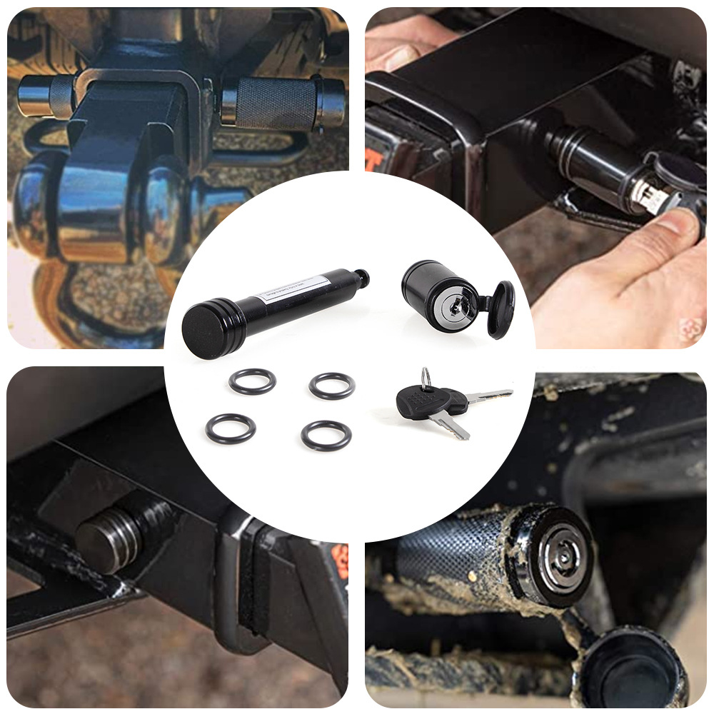 Cross-border car supplies trailer lock hook lock dumbbell pin lock 5/8 inch suitable for 2 inch receiver