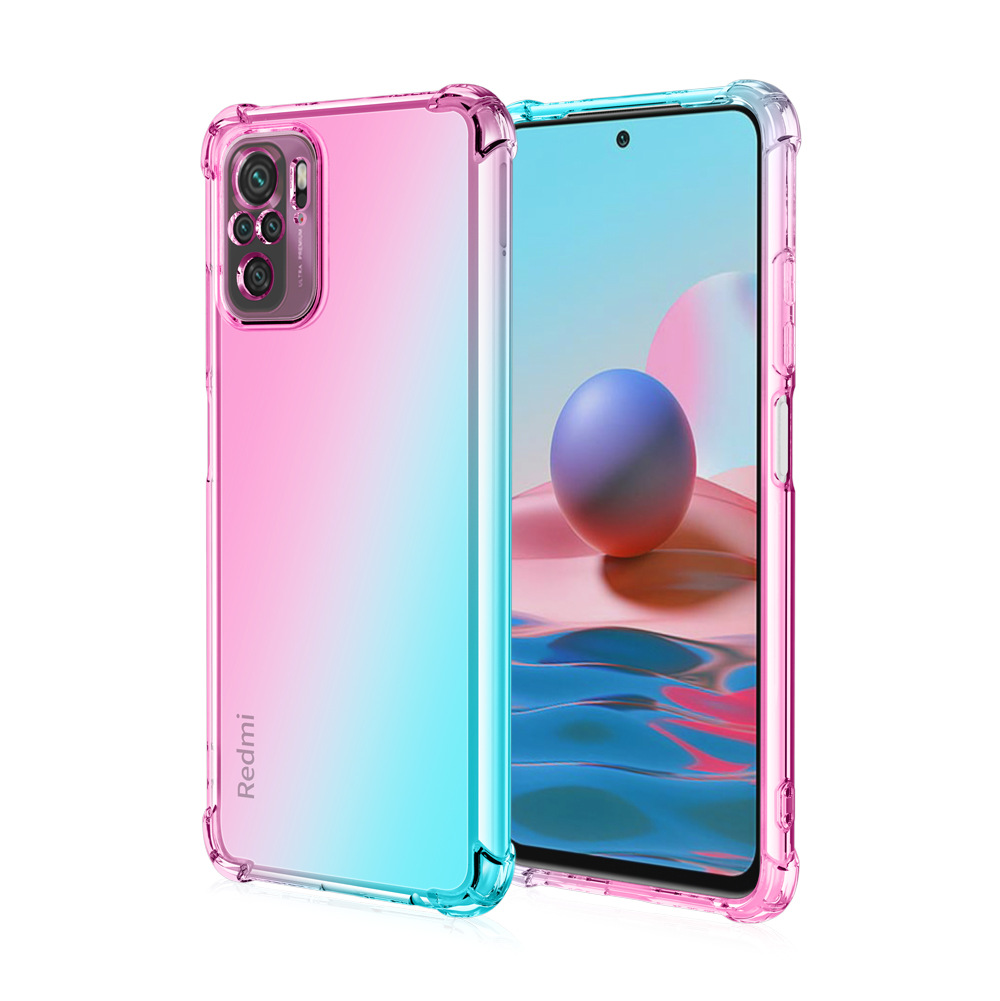 + red rice Note12S red rice 12C anti-fall Red Rice note12Turbo speed mobile phone case gradient applicable
