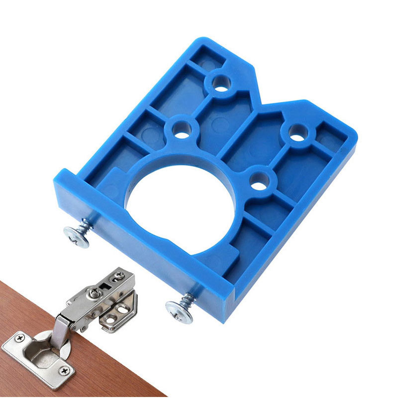 35mm hinge hole locator drawer door panel hinge positioning template woodworking hinge hole installation tool