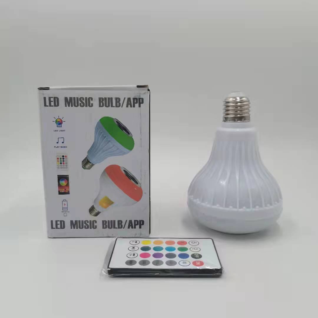 Bluetooth music bulb LED colorful Bluetooth sound bulb smart APP remote control wireless Bluetooth music bulb