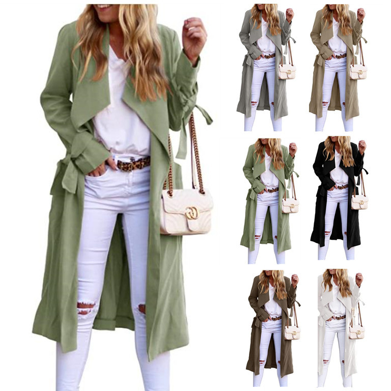 2022 explosions Europe and the United States autumn and summer sun protection clothing ladies windbreaker independent station air conditioning shirt long coat multicolor