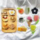 Airbag Bracket ins Same Style Simulation Muffin Toast Cake Glue Dropping Lazy Desktop Retractable Phone Rack DIY
