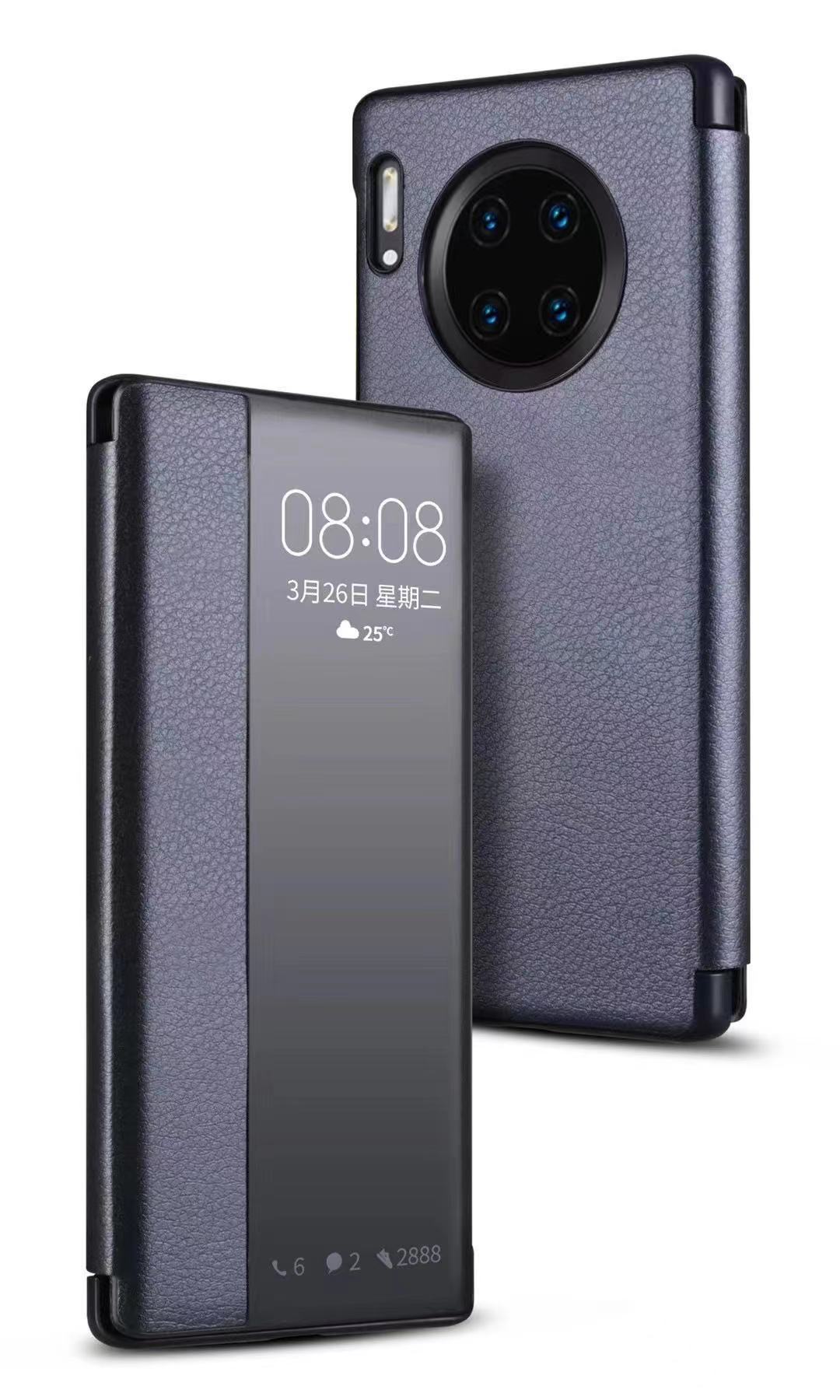 For Reno14 Glory 400 Nova14 Smart Sleep Flip Leather Case X100 Smart Window Protective Case
