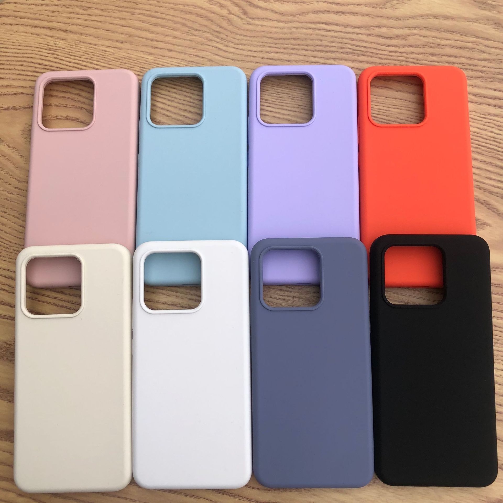 Liquid Silicone Phone Case for Xiaomi 14 Red Rice K60pro Silicone Protective Case for Xiaomi 13 Drop-resistant Full Covering Case