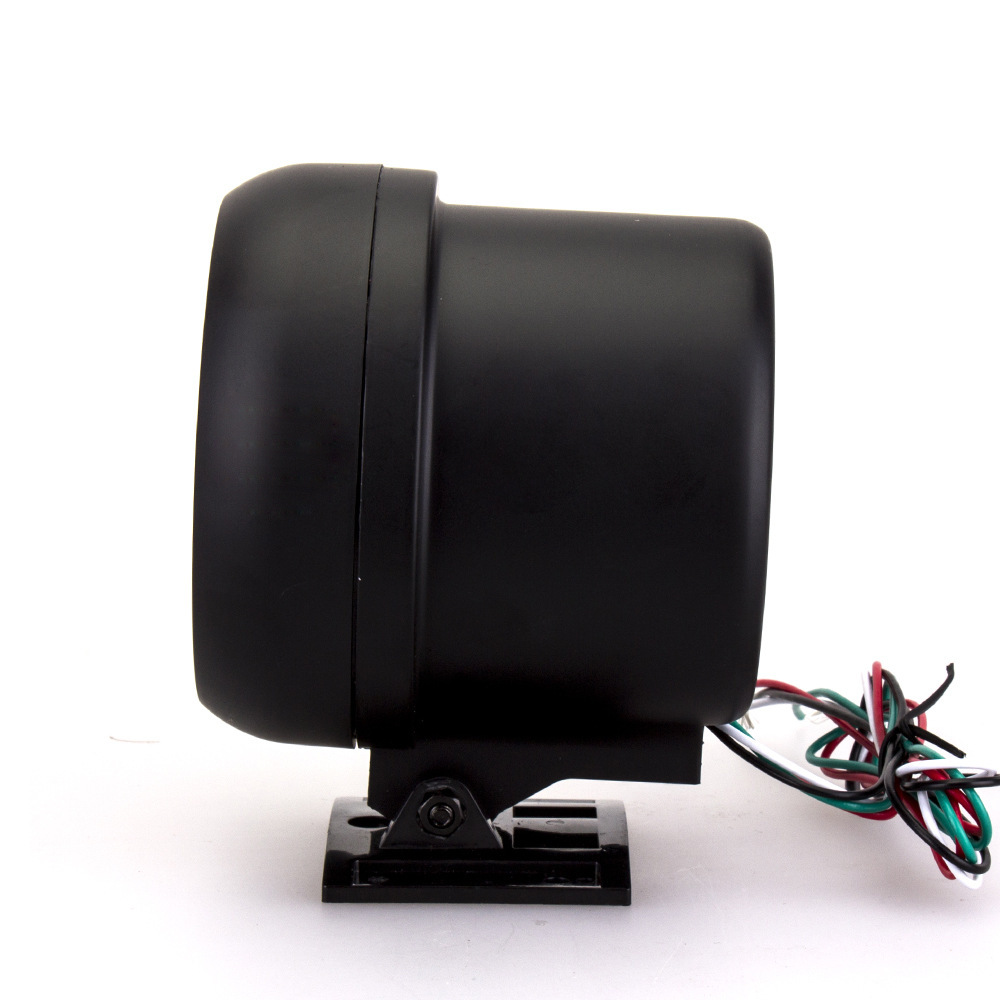 Cross-border hot selling car modified black tachometer car universal blue light tachometer 12v modified car instrument