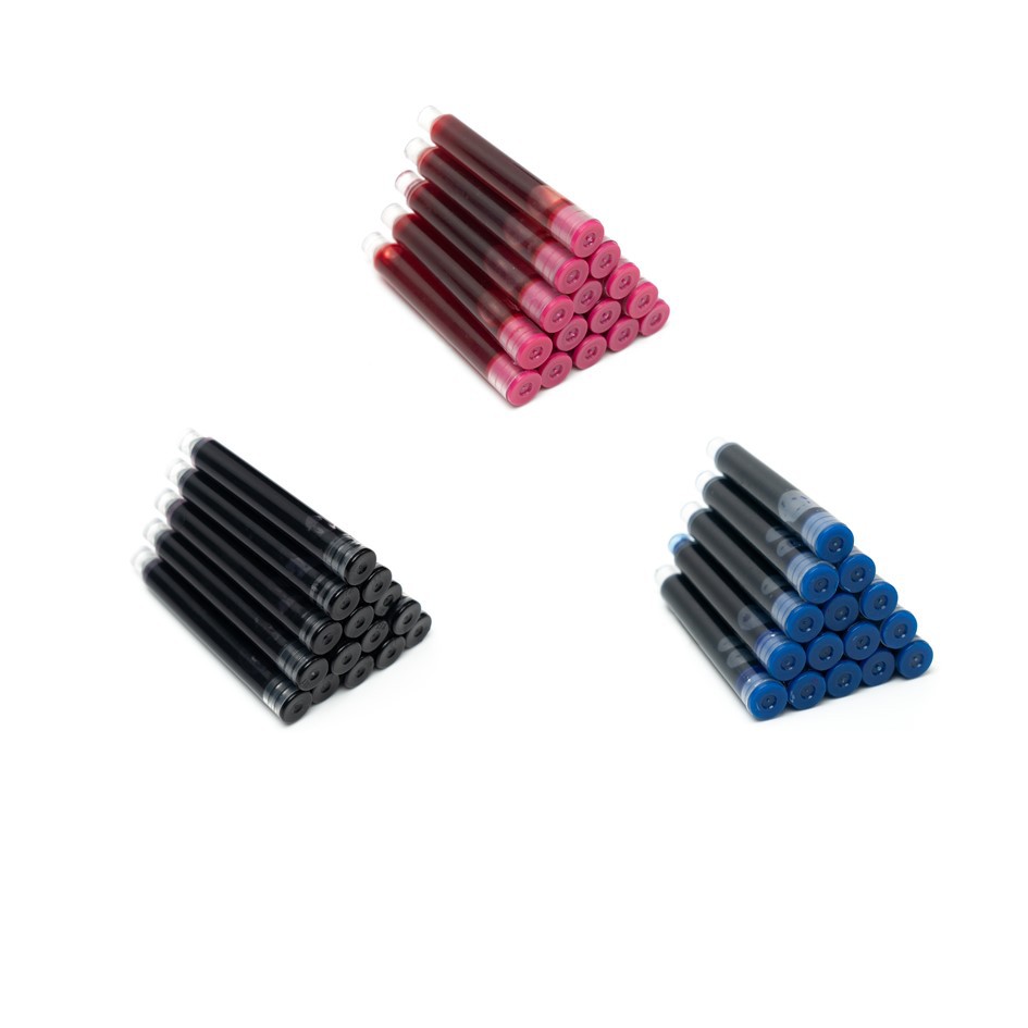 Ink bag wholesale replaceable universal 3.4mm caliber student pen ink black blue red ink bag pen accessories