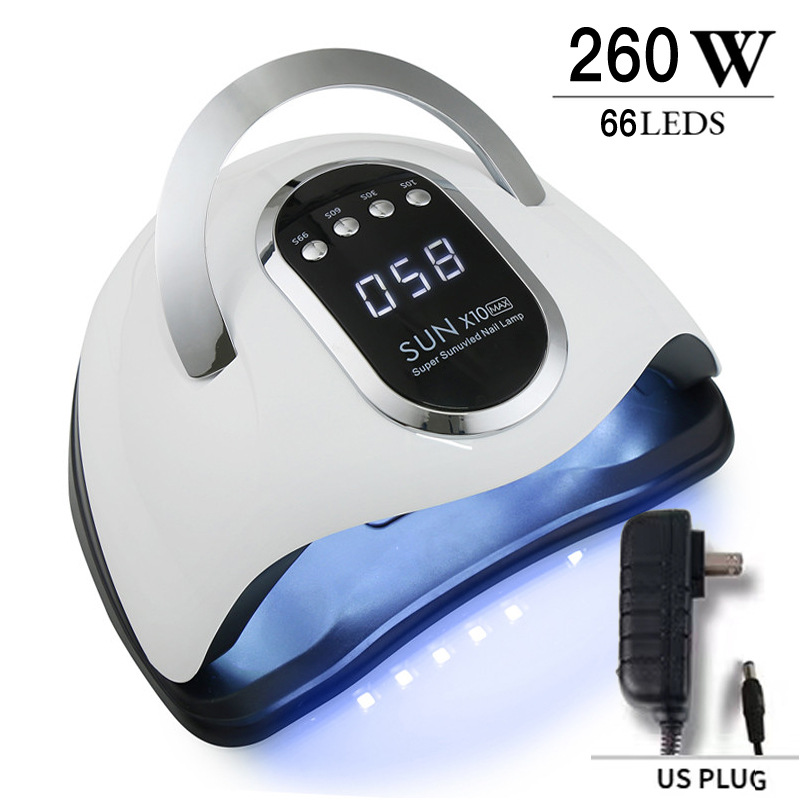 Manicure lamp combination intelligent induction timing phototherapy manicure machine LED nail baking lamp not black hand manicure machine