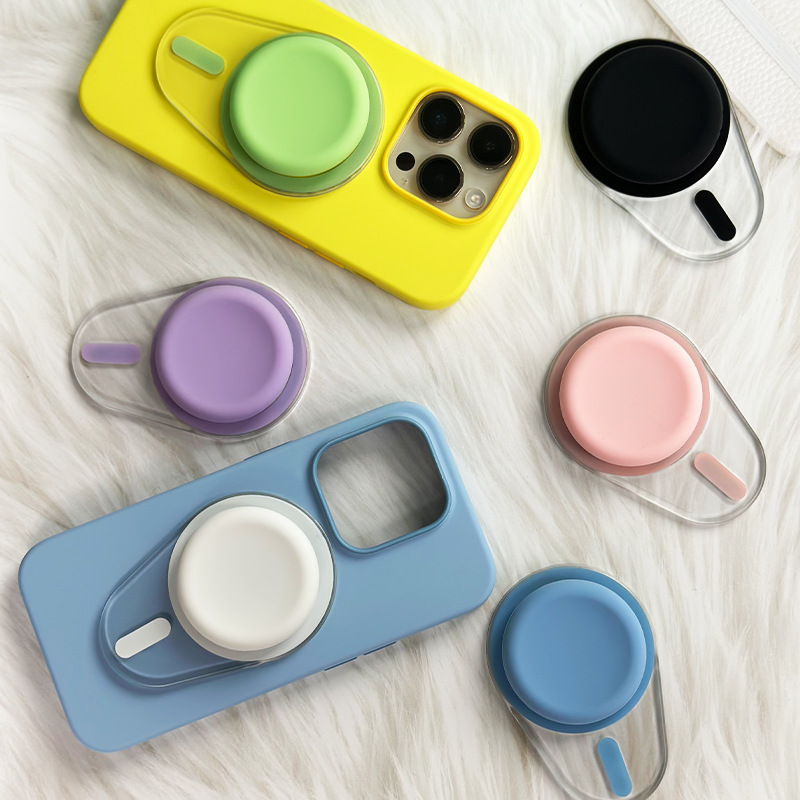 Magsafe magnetic suction airbag mobile phone bracket extension desktop telescopic folding applicable iphone15/14/13/12